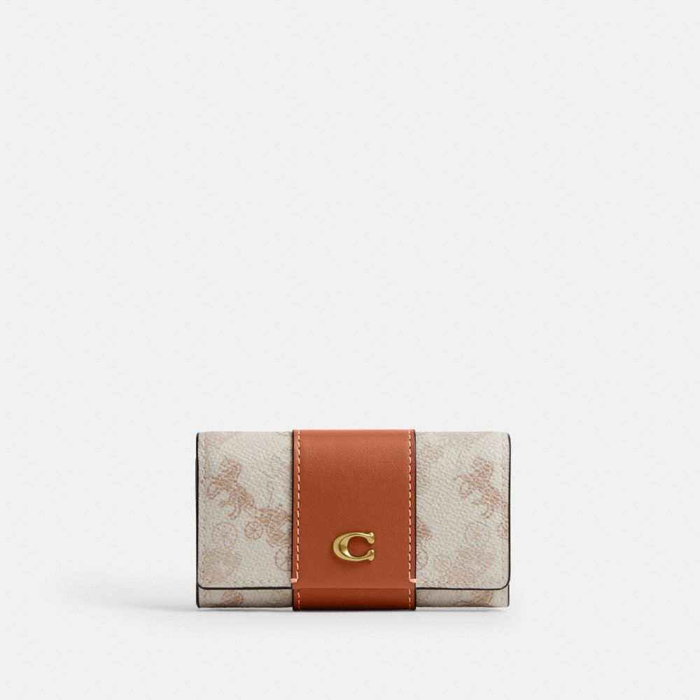 公式】COACH – コーチ | エッセンシャル 6 リング キー ケース・ホース