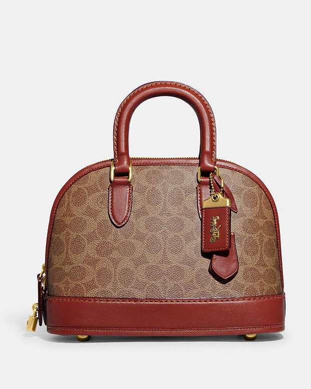 公式】COACH – コーチ | レヴェル バッグ・シグネチャー キャンバス