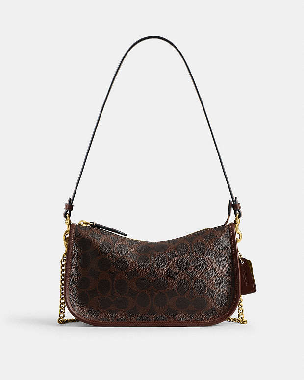 公式】COACH – コーチ | ウェイバリー バッグ・シグネチャー キャンバス