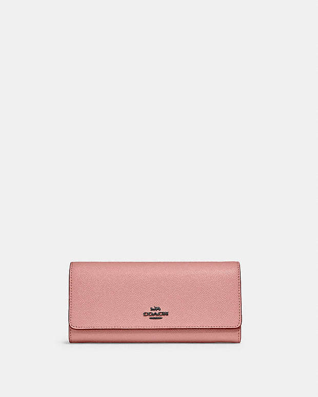 公式】COACH – コーチ | フラップ ウォレット クロスグレイン レザー
