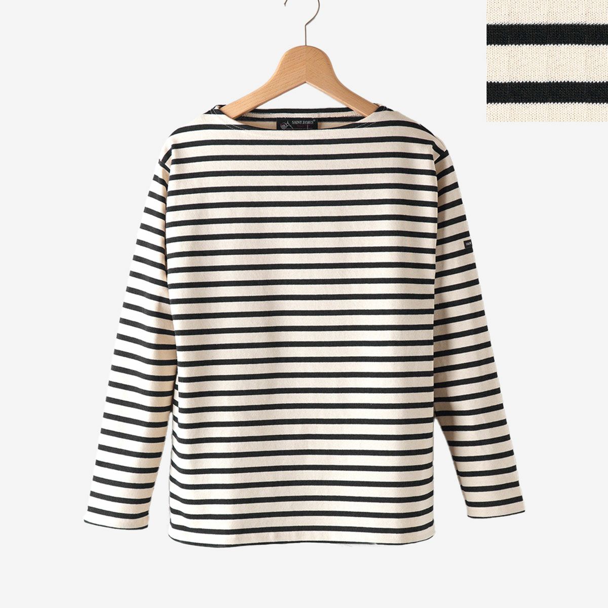セントジェームス ウエッソン 定番ボーダー 長袖 Tシャツ SAINT JAMES