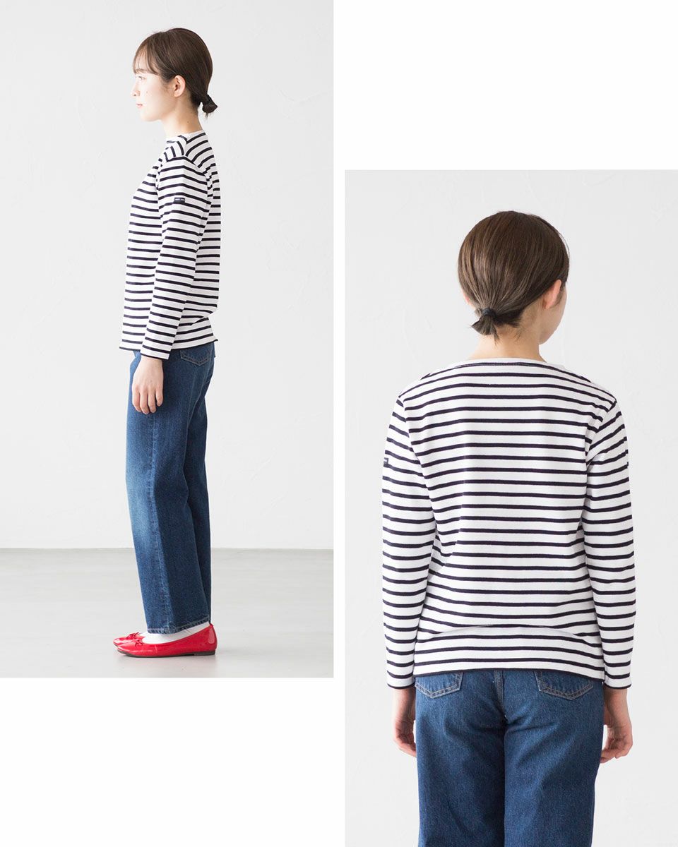 セントジェームス ウエッソン 定番ボーダー 長袖 Tシャツ SAINT JAMES