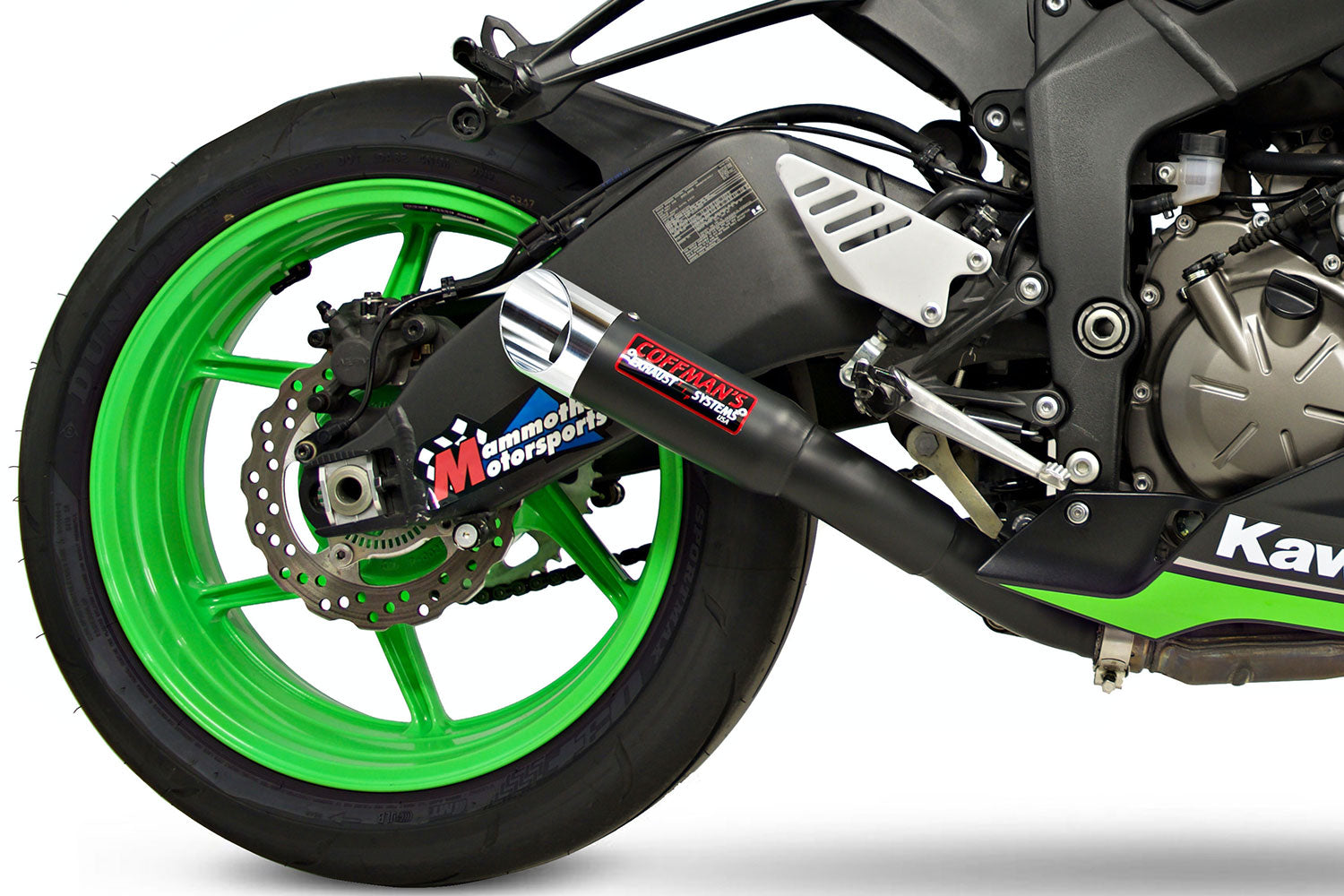 2009-2026) Coffman Slip-On Exhaust Kawasaki Ninja ZX6R ZX-6R ZX-636