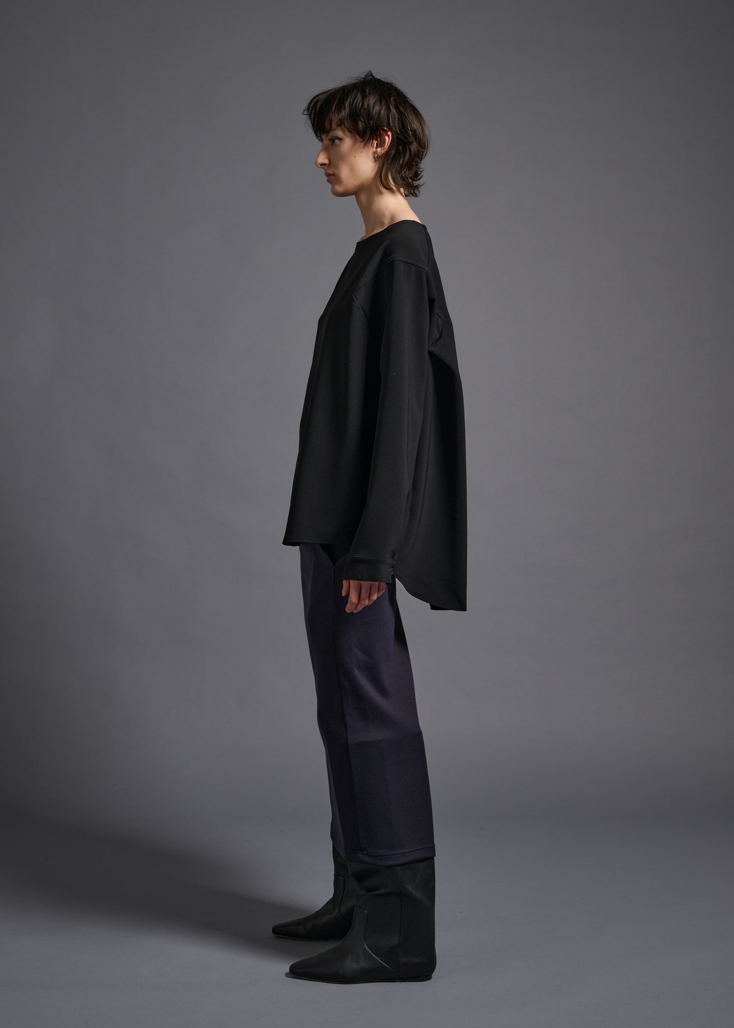 KATE CREW NECK TOP, クルーネック, 長袖, 日本製｜COGTHEBIGSMOKE