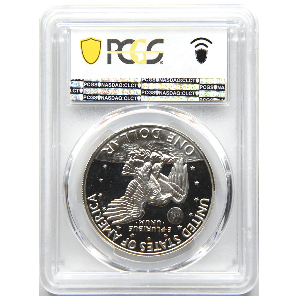 アメリカ 1972-S アイゼンハワー大統領 1ドル 銀貨 PCGS PR69DCAM 44731188