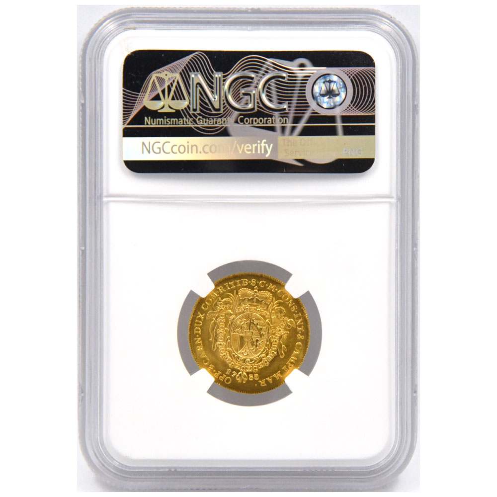 リヒテンシュタイン 1758-DATED ヨーゼフ・ヴェンツェル ダカット 金貨