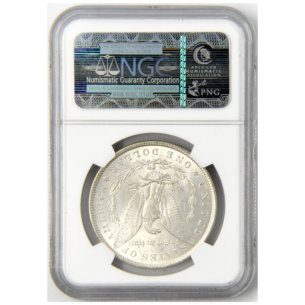 アメリカ 1881 1ドル 銀貨 NGC MS 61 モルガンダラー 3941279001