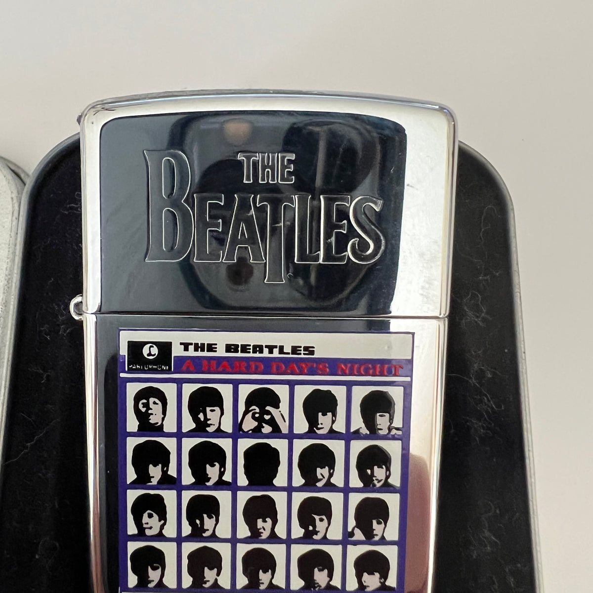 1997 Beatles Hard Day's Night Zippo Lighter — Collectors Flame