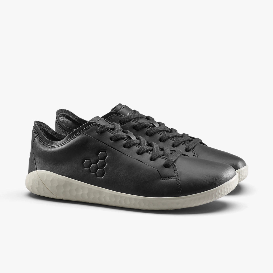 Vivobarefoot Men's Geo Court IV Obsidian Leather– Correct Toes