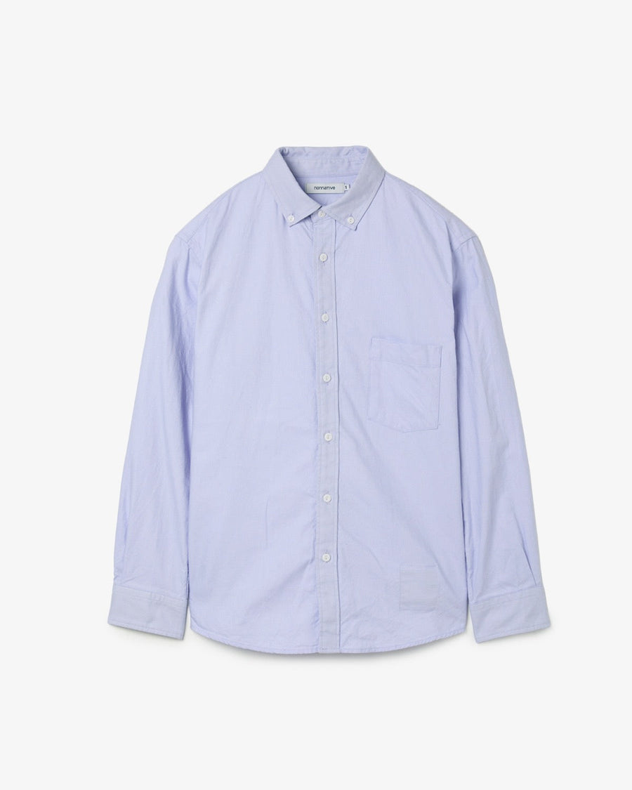DWELLER B.D. L/S SHIRT COTTON OXFORD – COVERCHORD