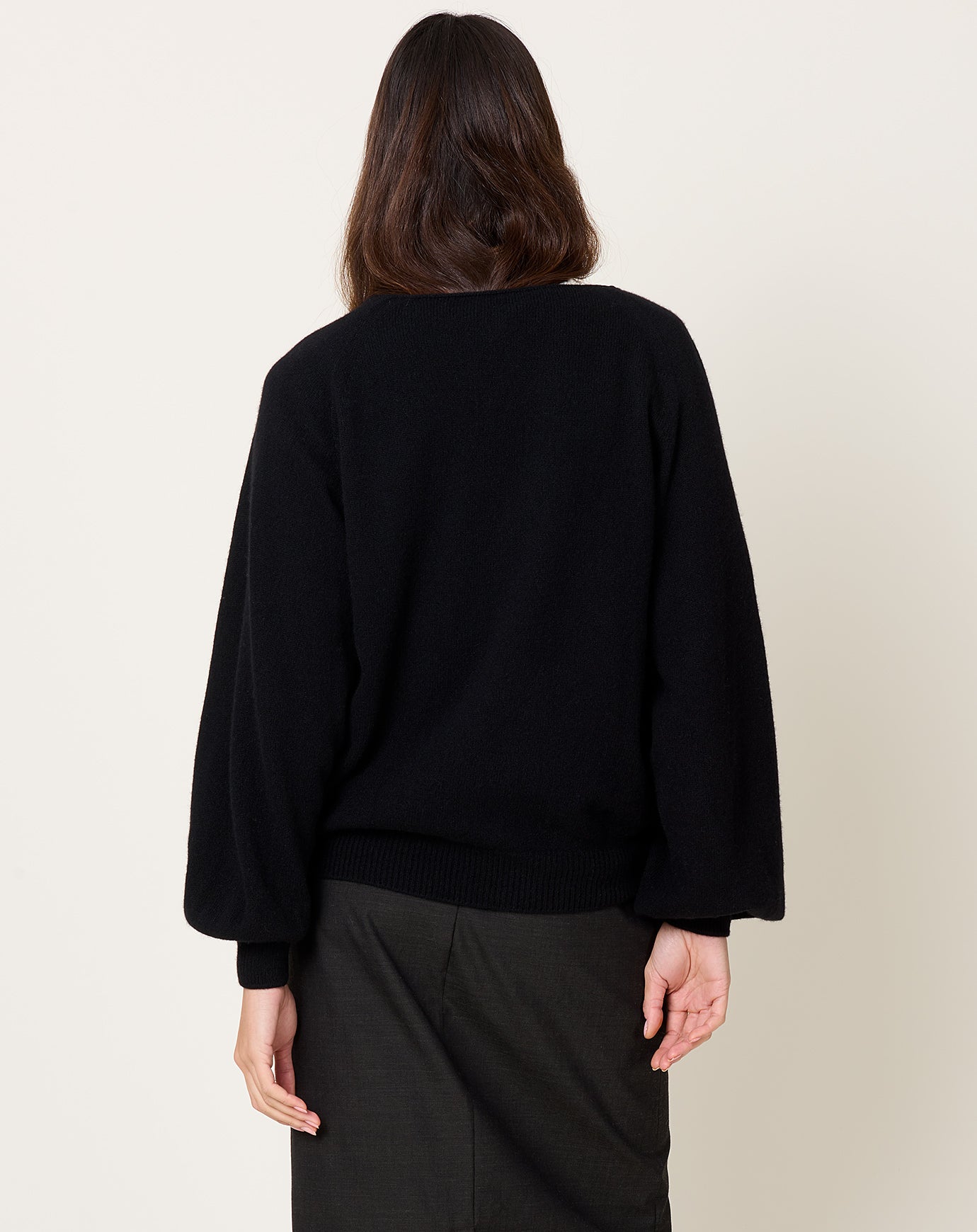 Soar V Neck in Black | Baserange | Covet + Lou | Covet + Lou