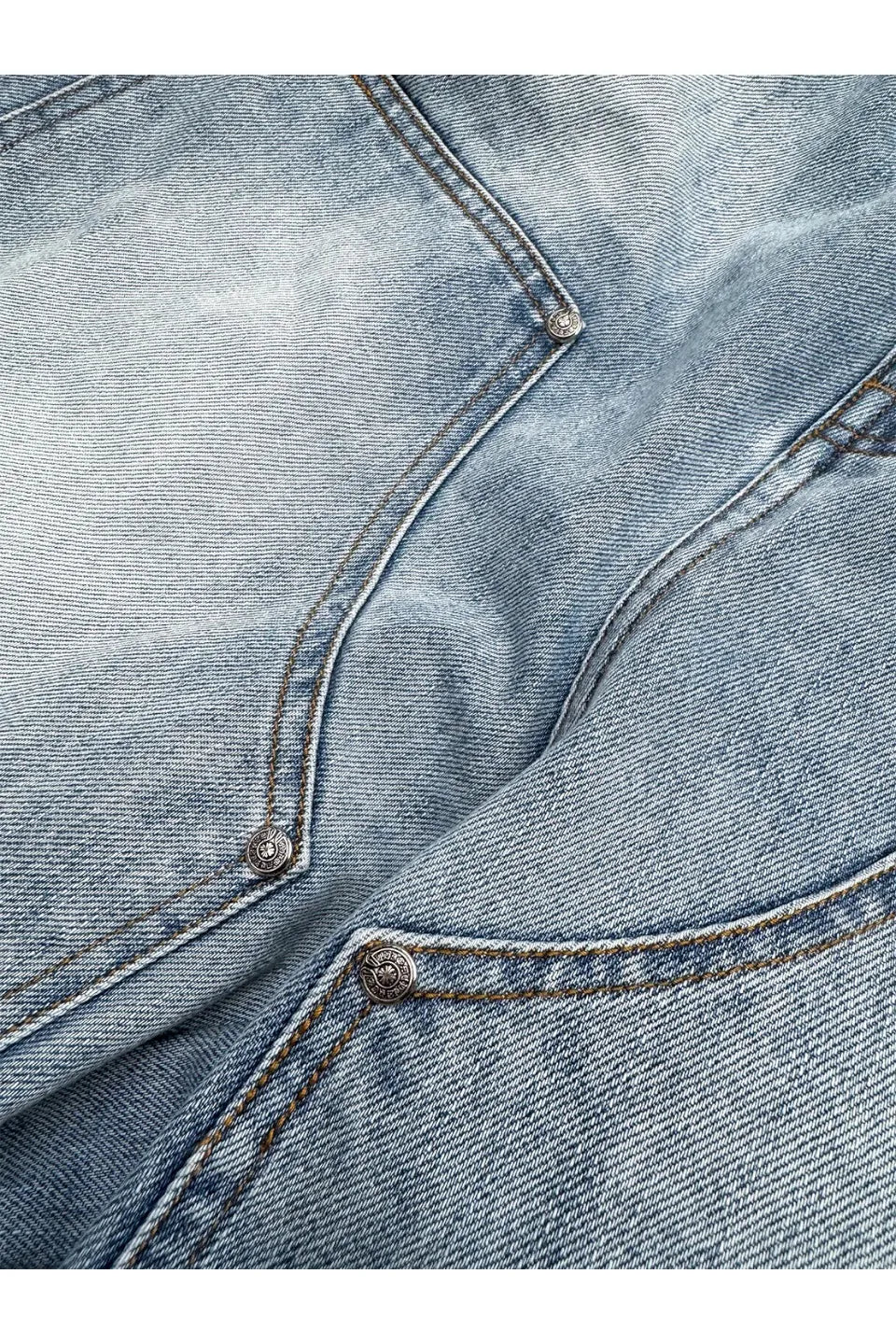 RYE CHASIN ライチェイシン｜Cross Patch Art Baggy Denim クロス