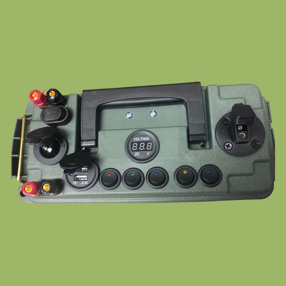 Clancy's PowerBox with USB, 12 Volt Outlet, Banana Jacks and SAE