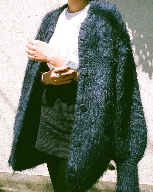 今シーズン一押しニットアイテム「SHAGGY OVER CARDIGAN」9月5日（水