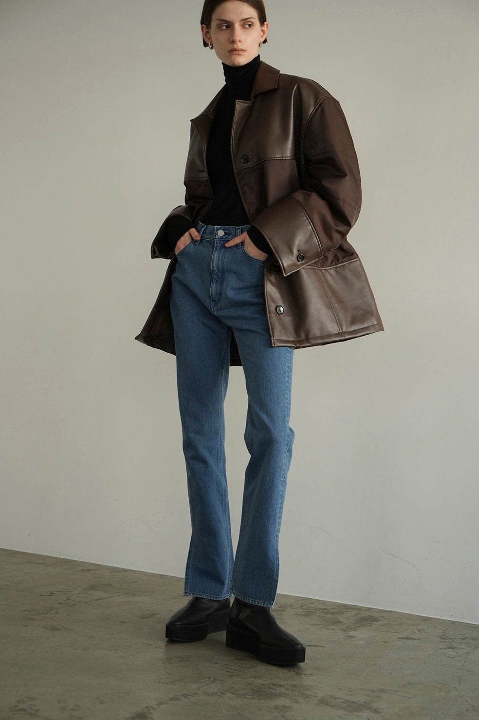 SLIT HEM DENIM PANTS｜SKIRT/PANTS(スカート/パンツ)｜CLANE OFFICIAL
