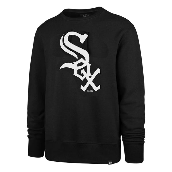 Chicago White Sox Logo Men's Black Crewneck Sweatshirt – Clark