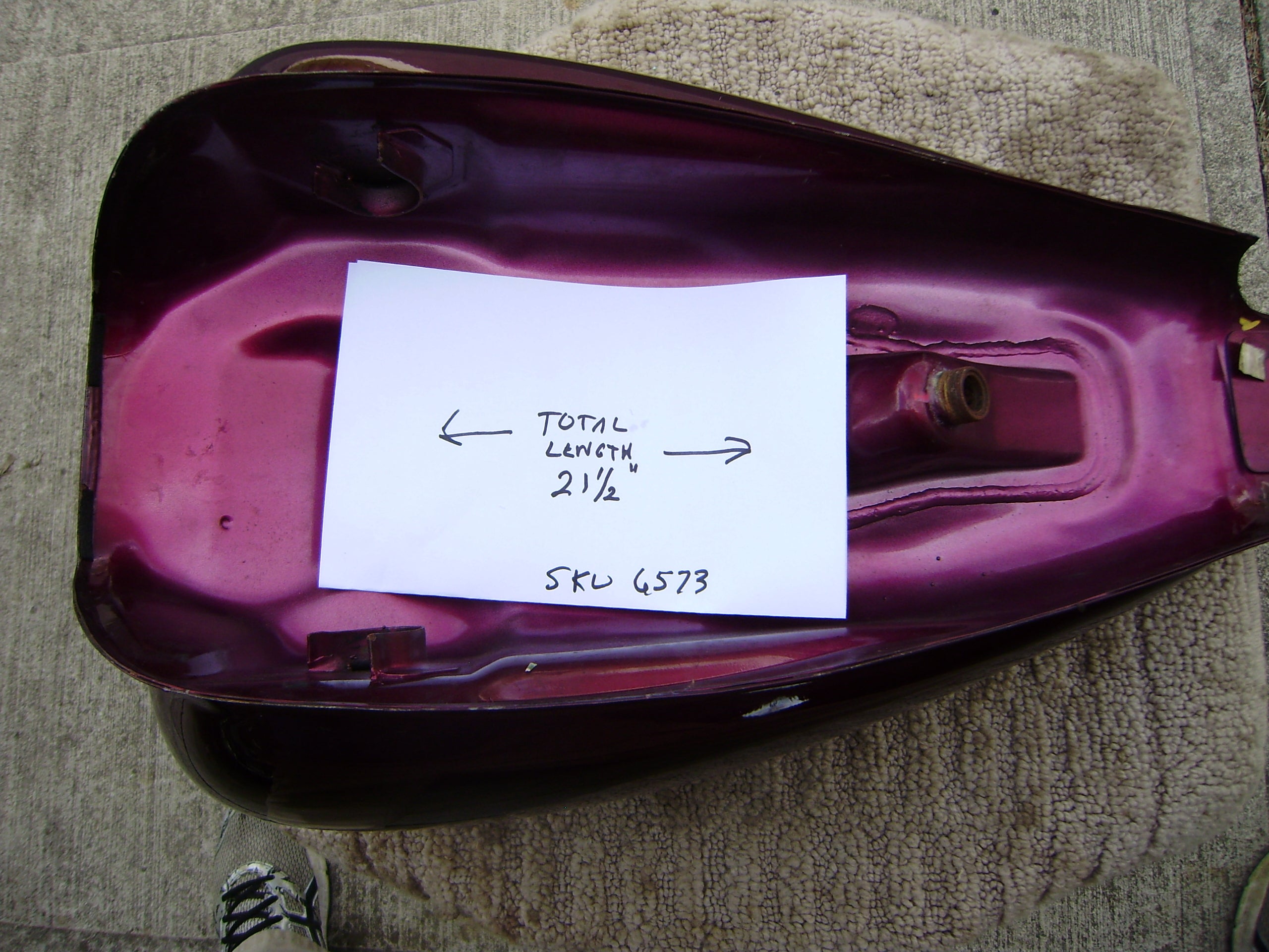 Sold Ebay 4/22/21Honda VF750C V45 Magna Candy Maroon Gas Tank sku