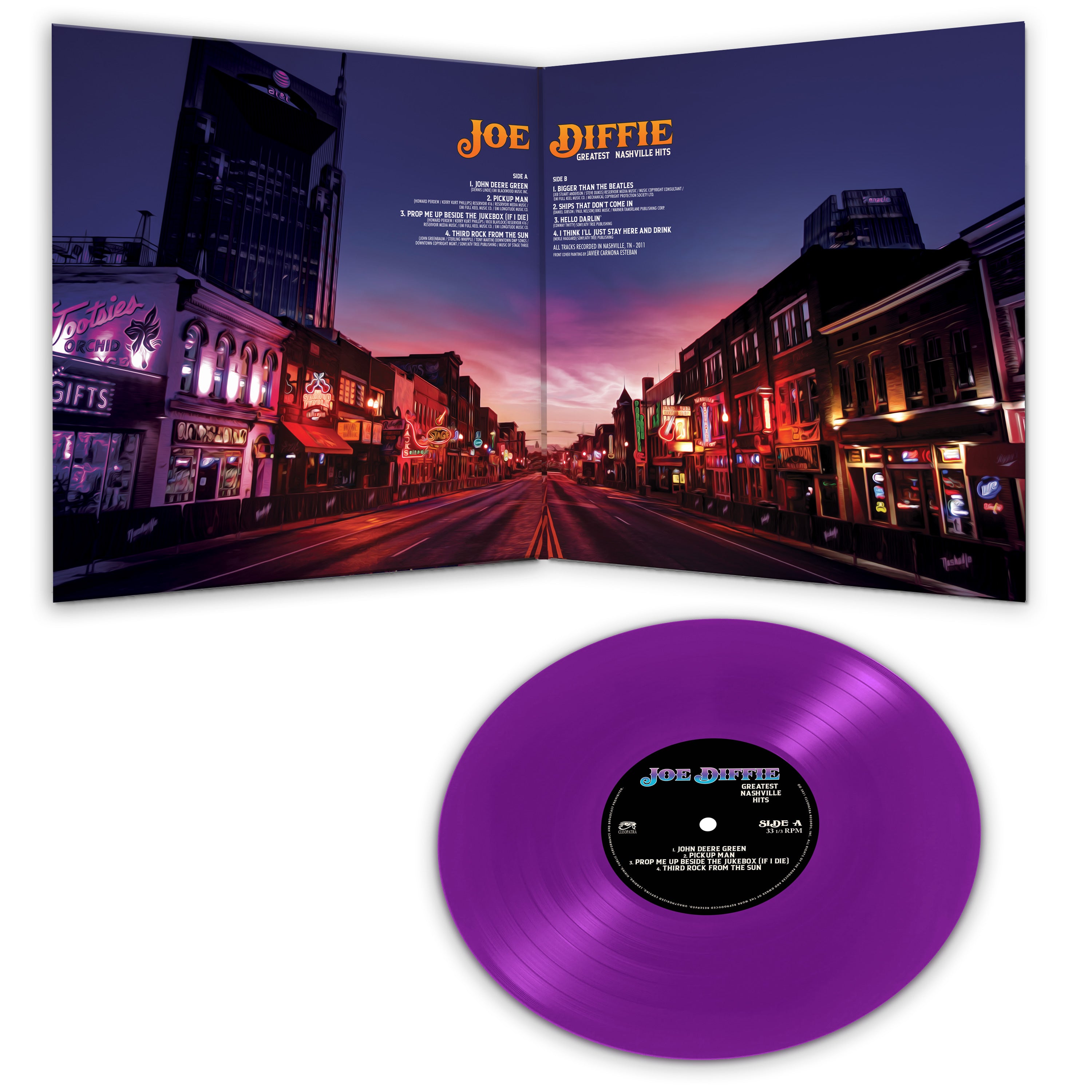 Joe Diffie - Greatest Nashville Hits (Limited Edition Purple Vinyl