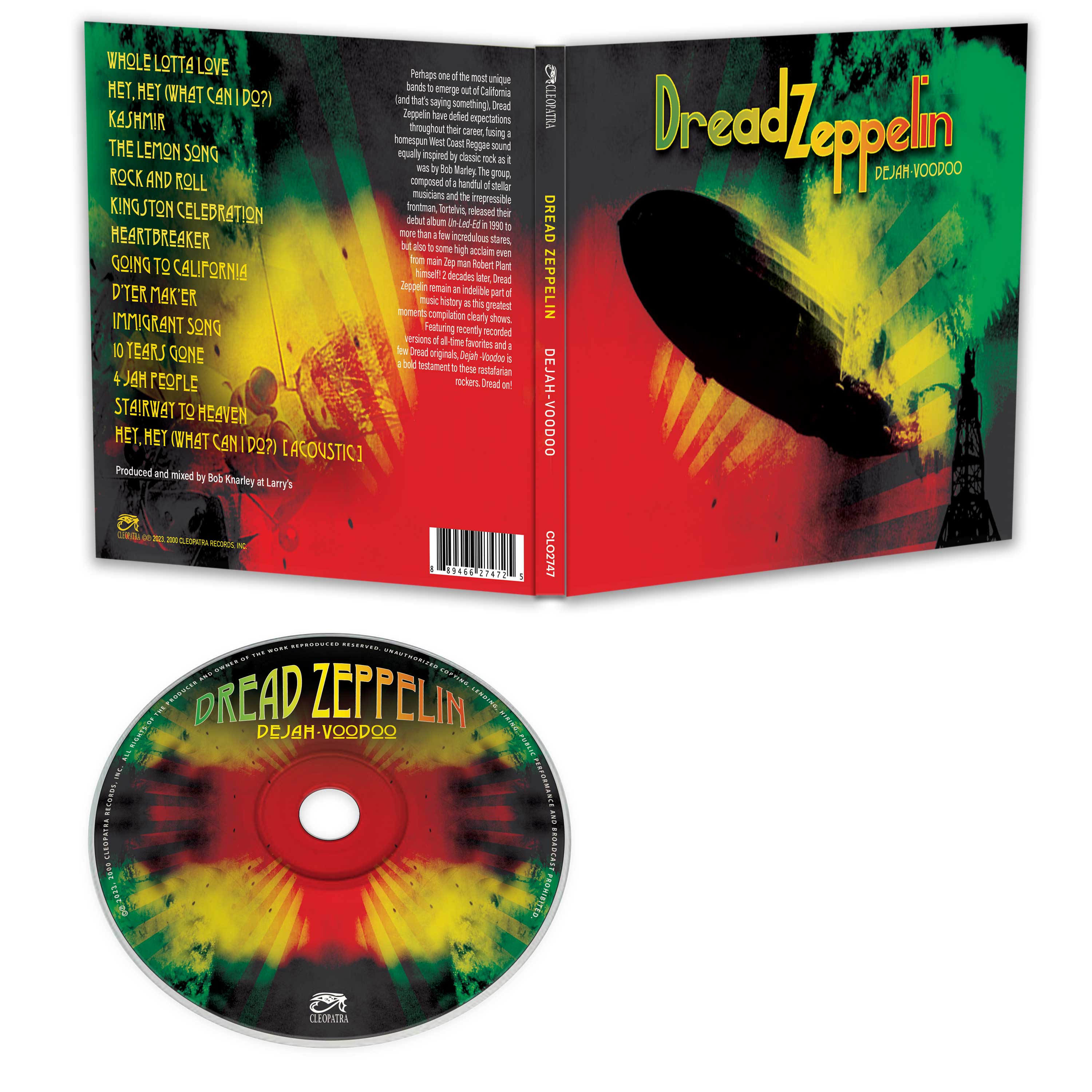 Dread Zeppelin - Dejah-Voodoo (CD) - Cleopatra Records
