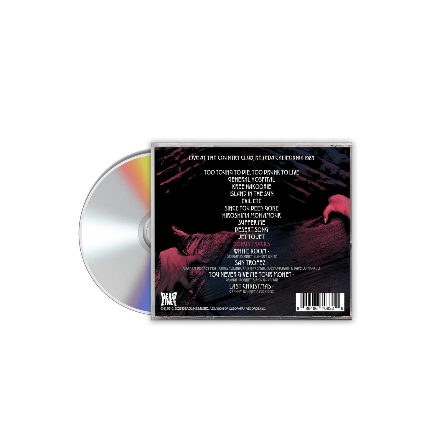 Alcatrazz - Live '83 (CD) - Cleopatra Records