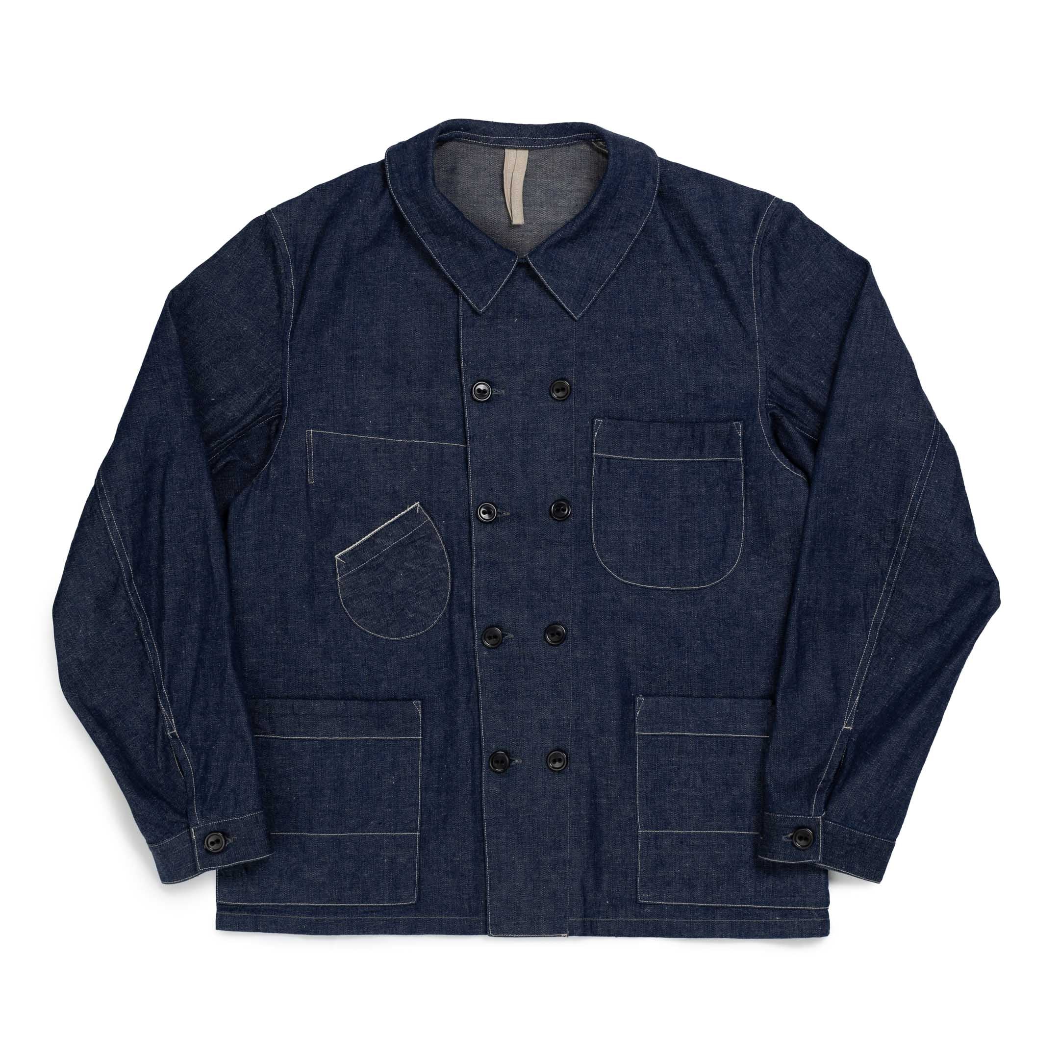 Coherence Kees 10oz Logger Selvedge Denim Jacket Indigo – Clutch Cafe