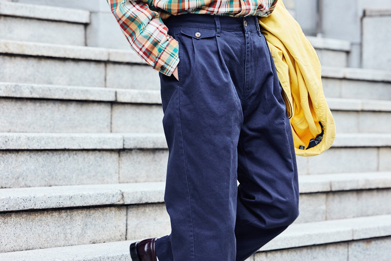 UNIVERSAL OVERALL × 2nd】ネイビーチノパンツ – CLUB 2nd