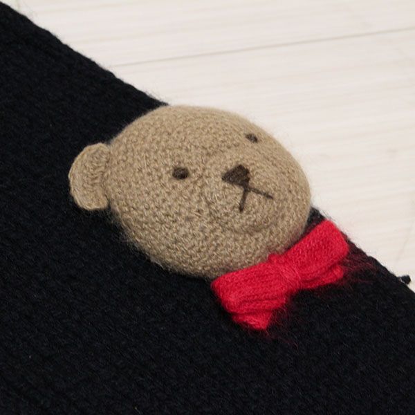 黒顔くまモチーフカーディガン - ピンクハウス通販｜リサイクル