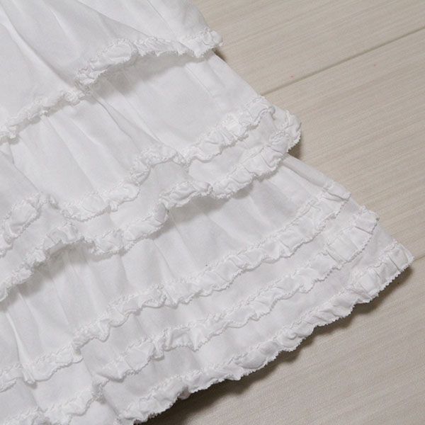 白段々フリルキャミソール - ピンクハウス通販｜リサイクルブティック