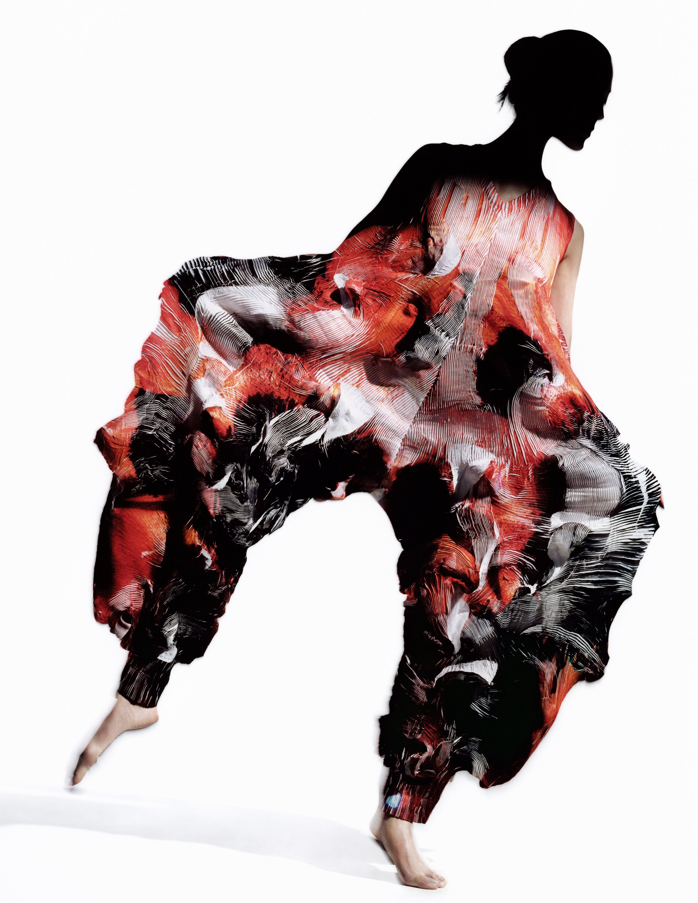 A-POC Able Issey Miyake Distorts Flora With Kenta Umemoto | SHOWstudio