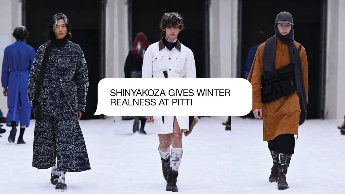 SHINYAKOZUKA A/W 26 Menswear | SHOWstudio