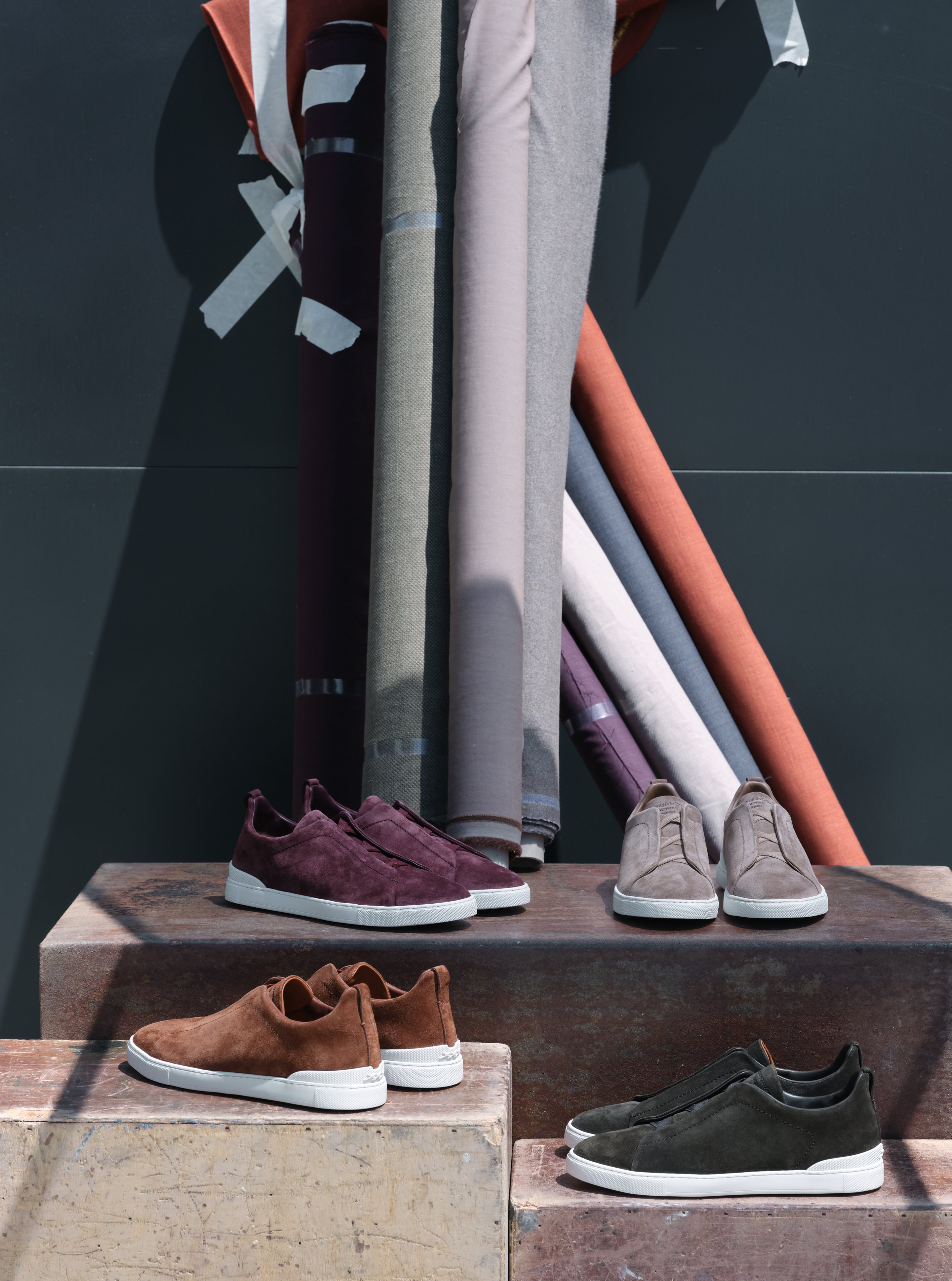 Zegna Unveils New Triple Stitch Sneaker | SHOWstudio