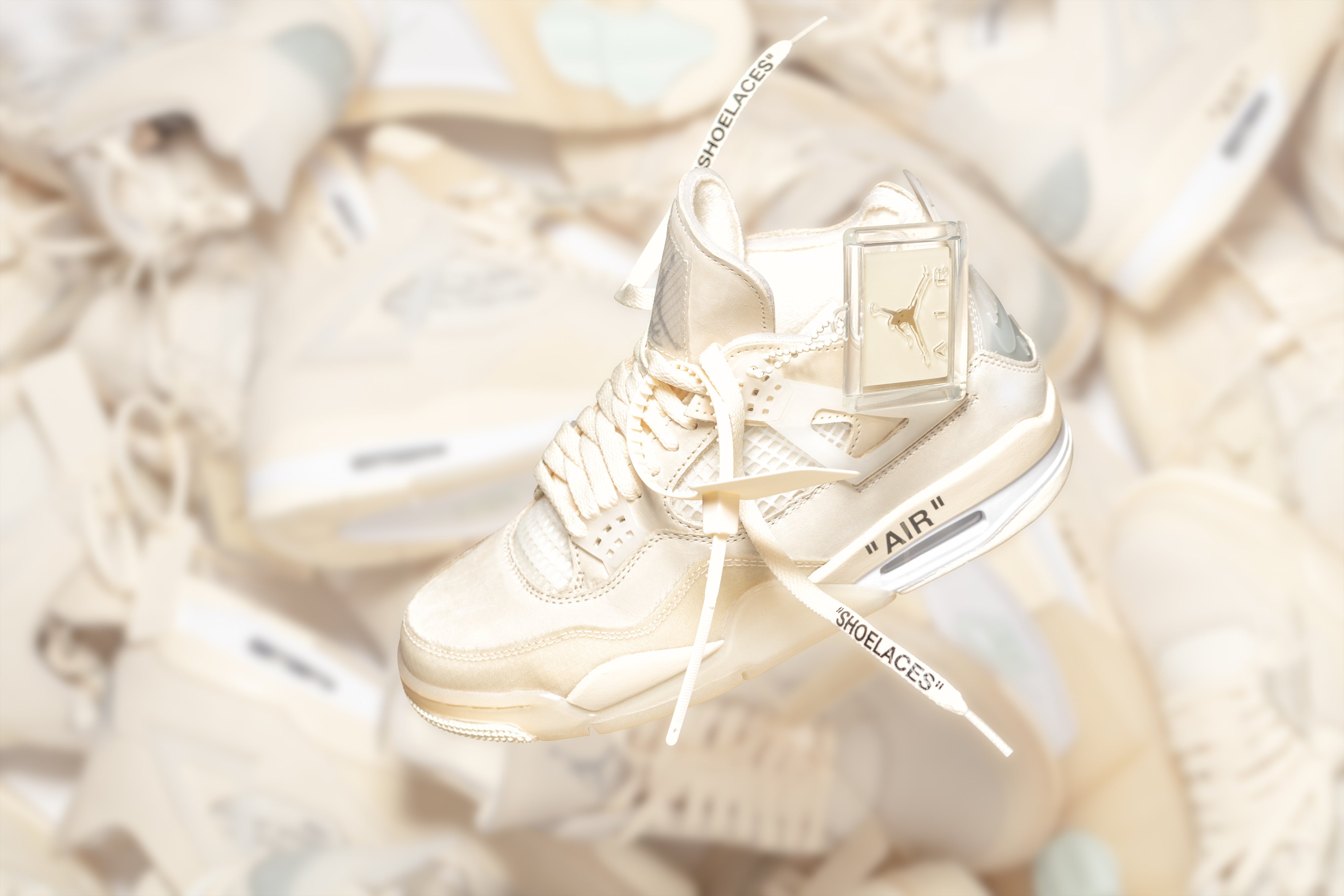 Women's Nike Air Jordan 4 x Off-White Online Drawing – CNCPTS