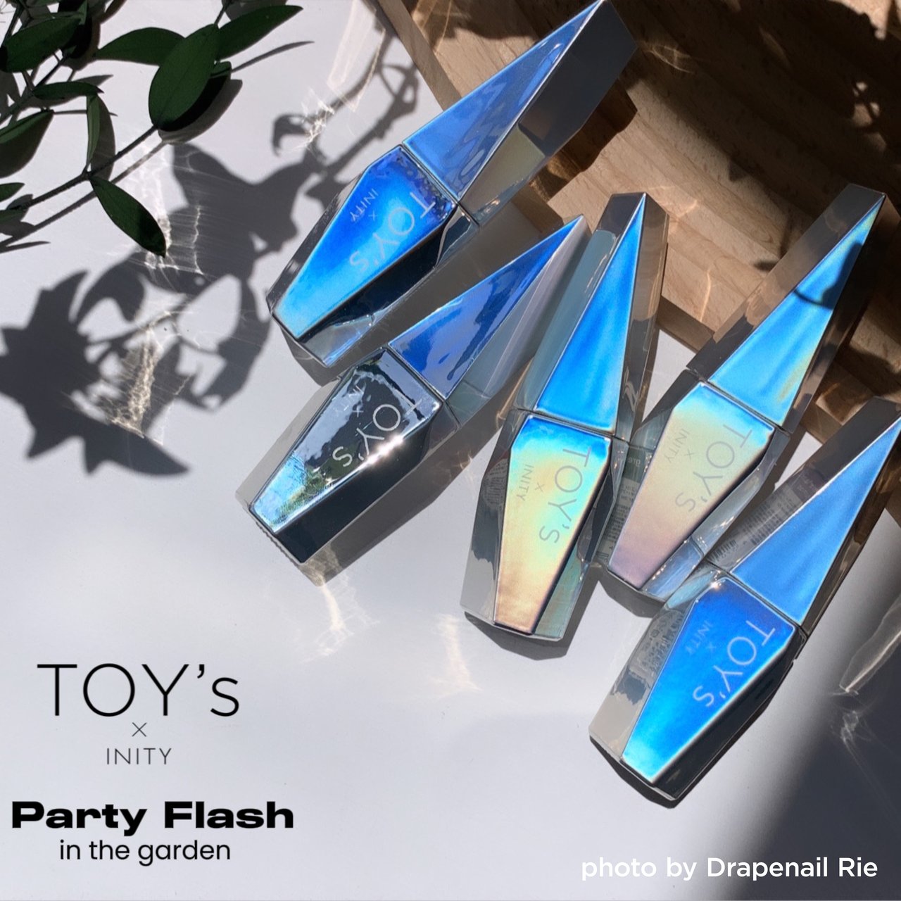 TOY＇s x INITY パーティーフラッシュ インザガーデン 5色