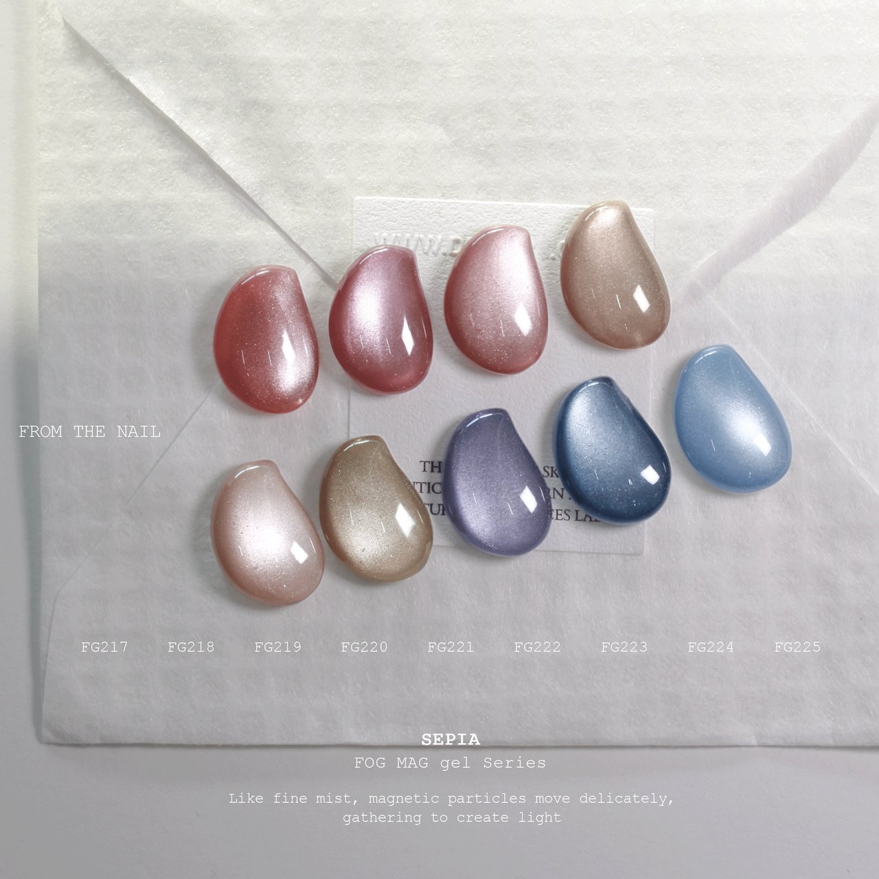 Sepia（セピア） マグネット9本セット | FROM THE NAIL（フロムザ