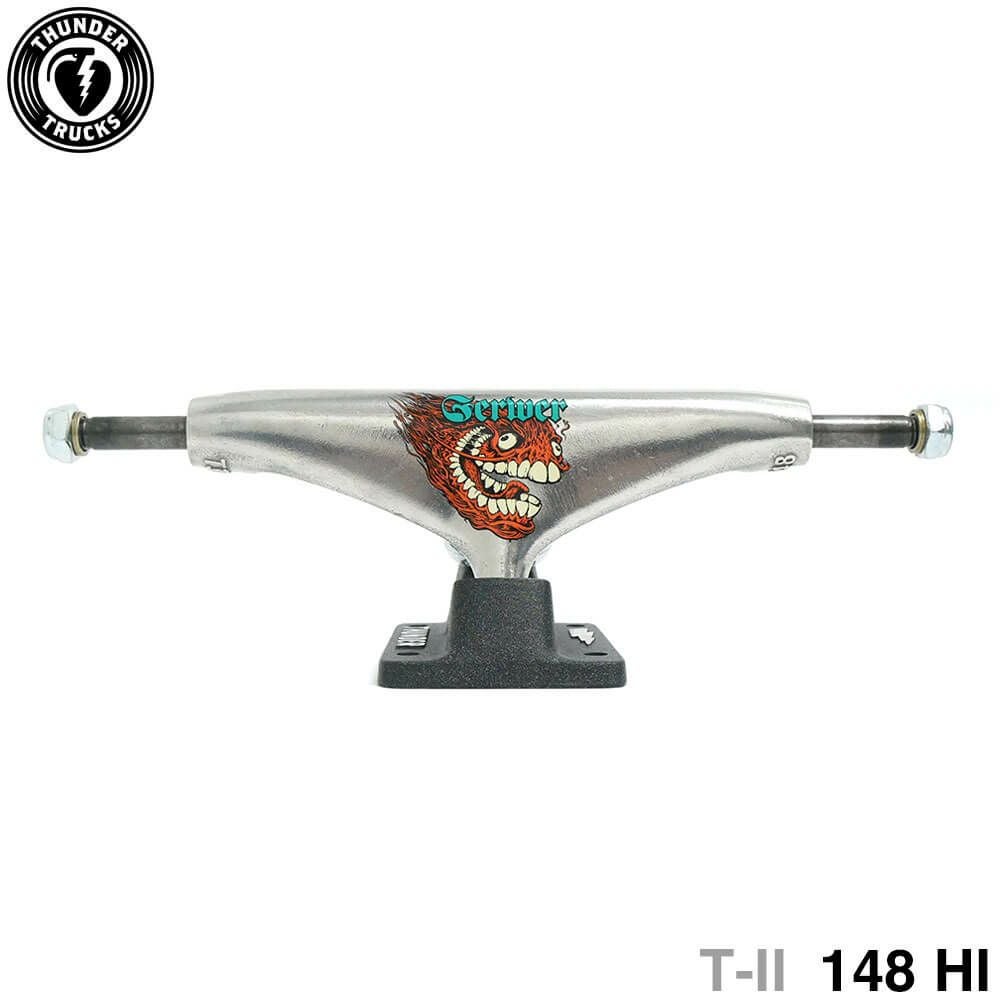THUNDER TRUCK サンダー トラック T-II 148 HI シルバー スケート