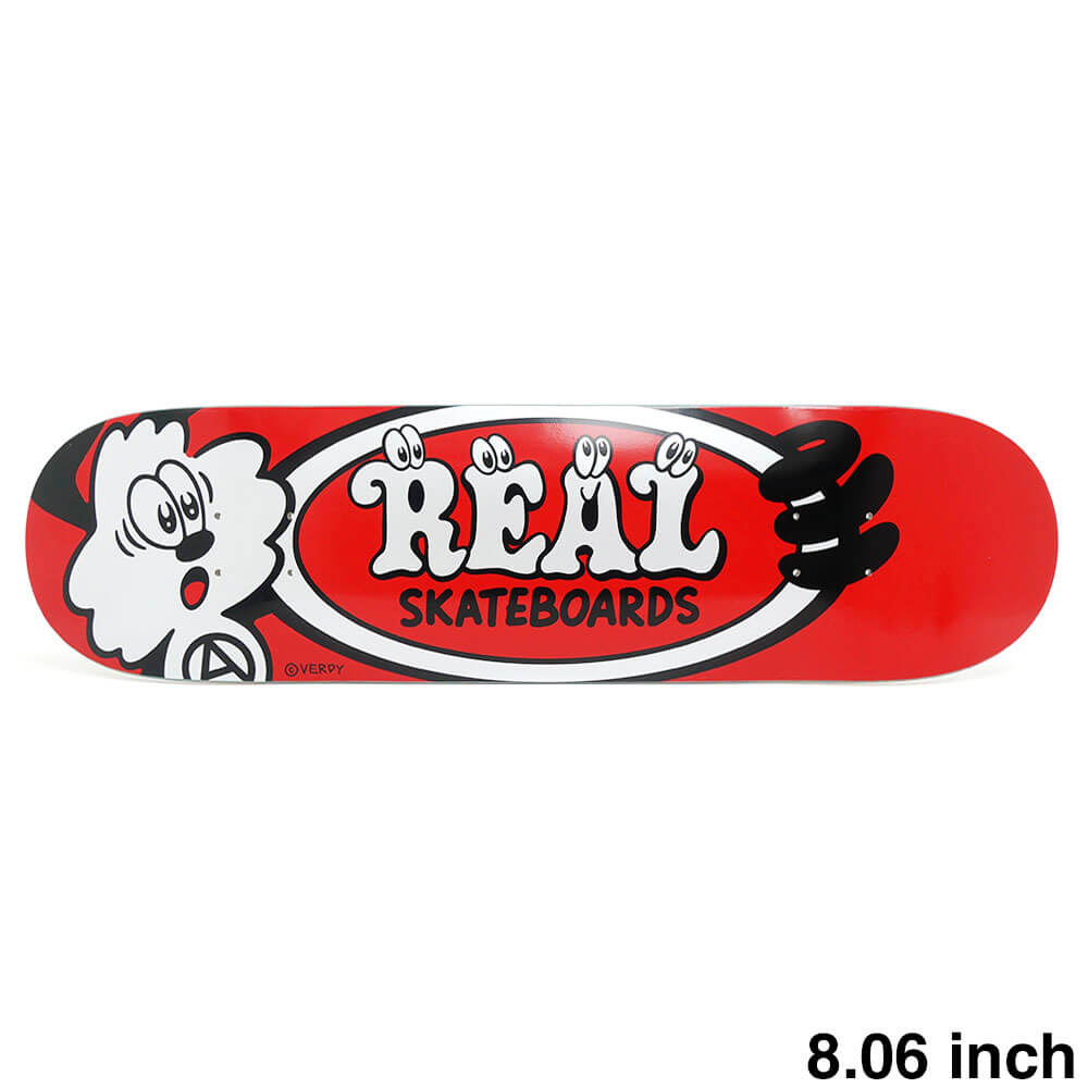 REAL（リアル）｜デッキ スケートボード｜カリフォルニアストリート
