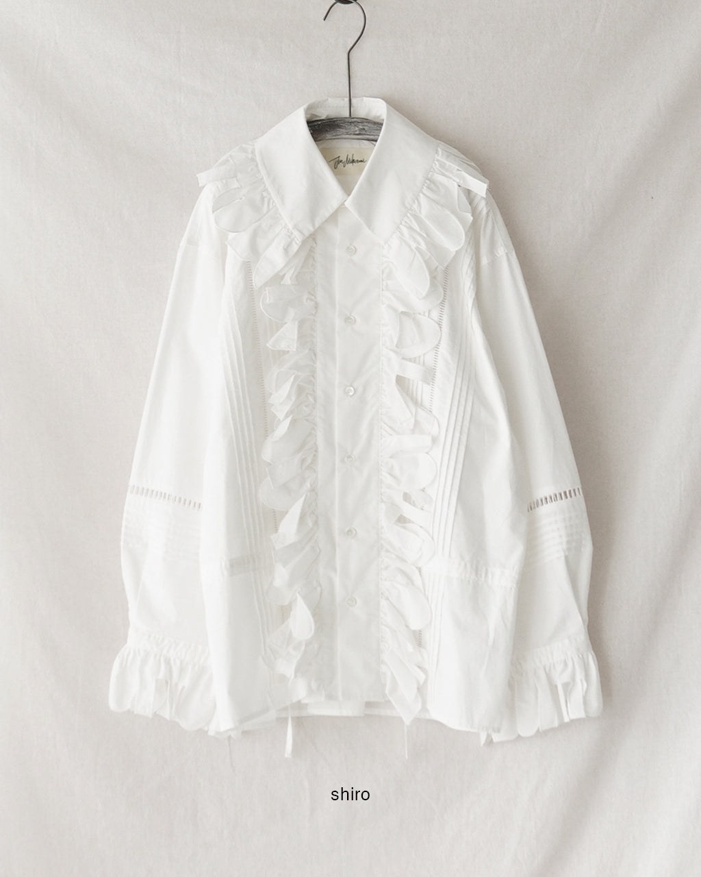 JUN MIKAMI ジュンミカミ ラッフルシャツ レディース ラッフルSH 25AW