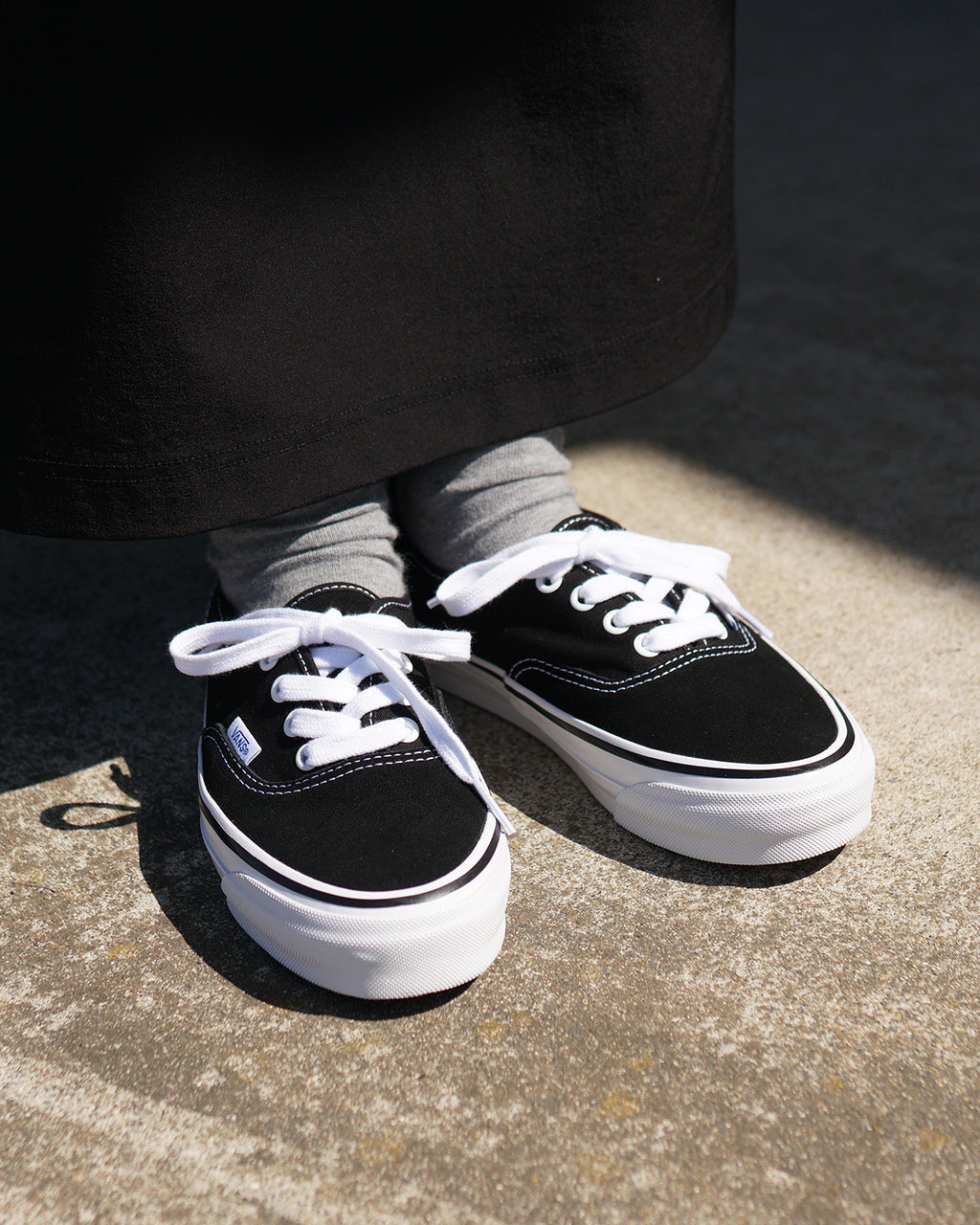 VANS｜PREMIUM オーセンティック 44｜日本限定・厚底キャンバススニーカー