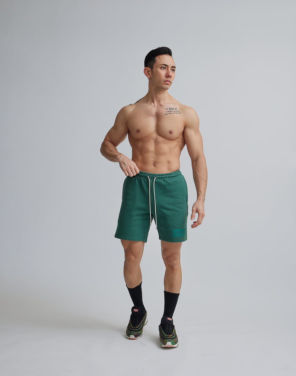 CRONOS PIGMENTED SHORTS【GREEN】