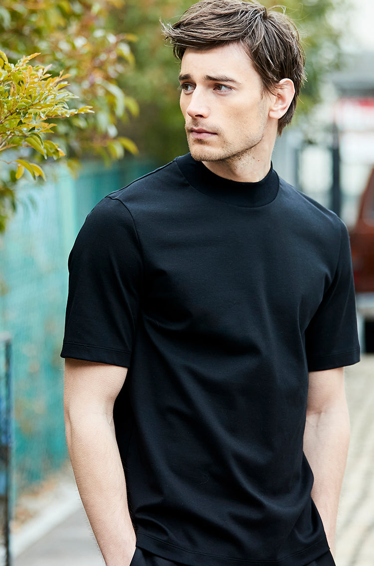テーラードモックネックTシャツ – ＋CLOTHET ONLINE