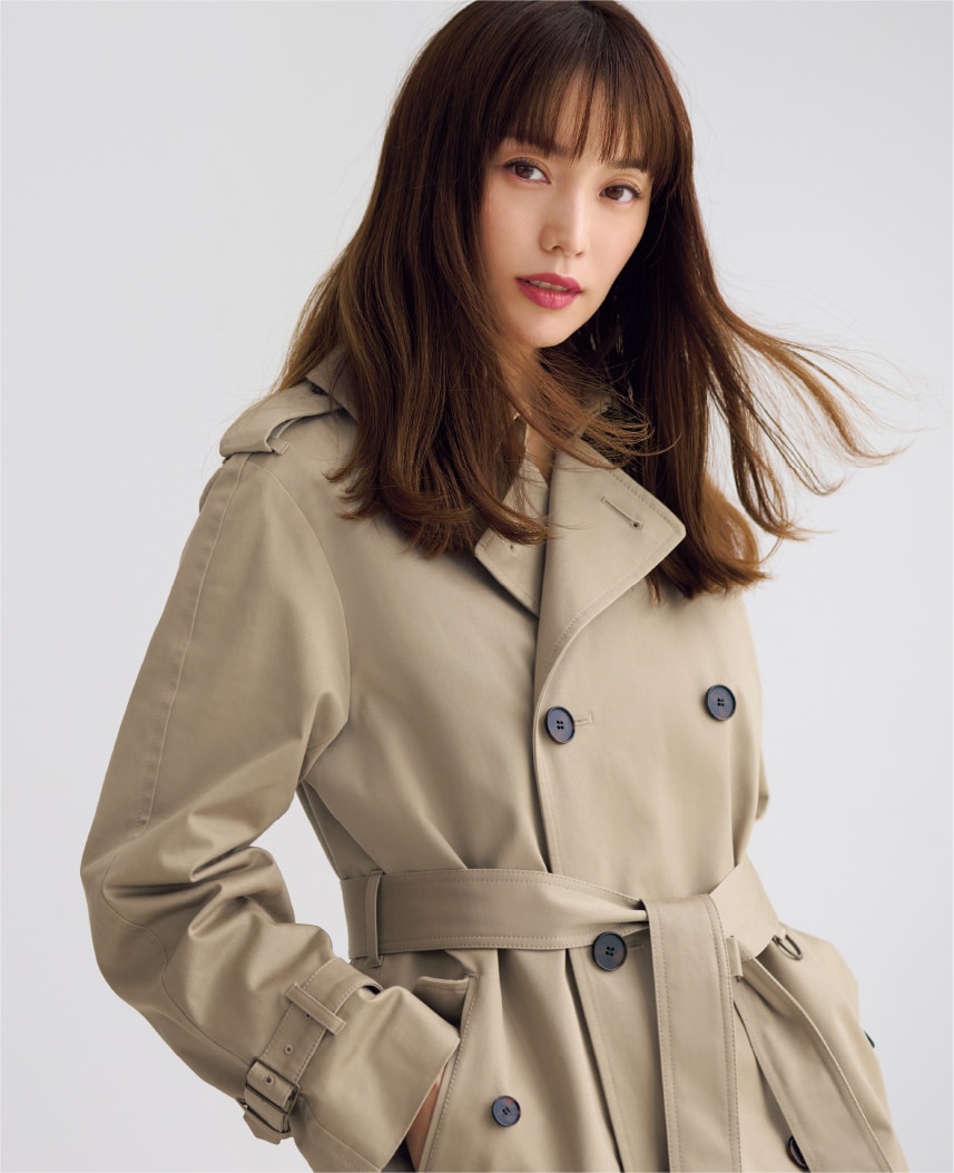 23区】蛯原友里が纏う、秋の23区