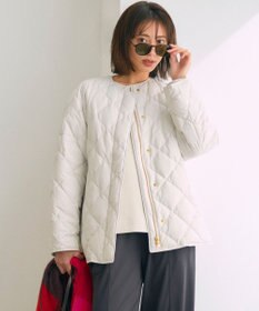 自宅で洗濯OK / 軽量で暖かい】TAIONコラボ キルティングブルゾン