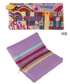 カラフルランドスケープ かぶせ 長財布 / tsumori chisato CARRY