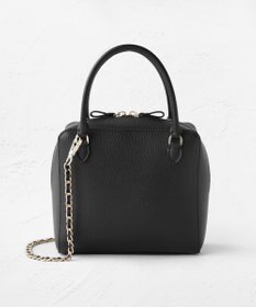 宮本茉由さん着用】ECLAT CARRE LEATHERBAG レザーバッグ / TOCCA
