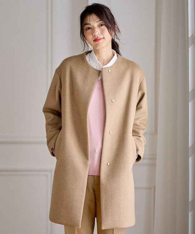 防風裏地】カシミヤブレンドコート / ANY | ファッション通販 【公式