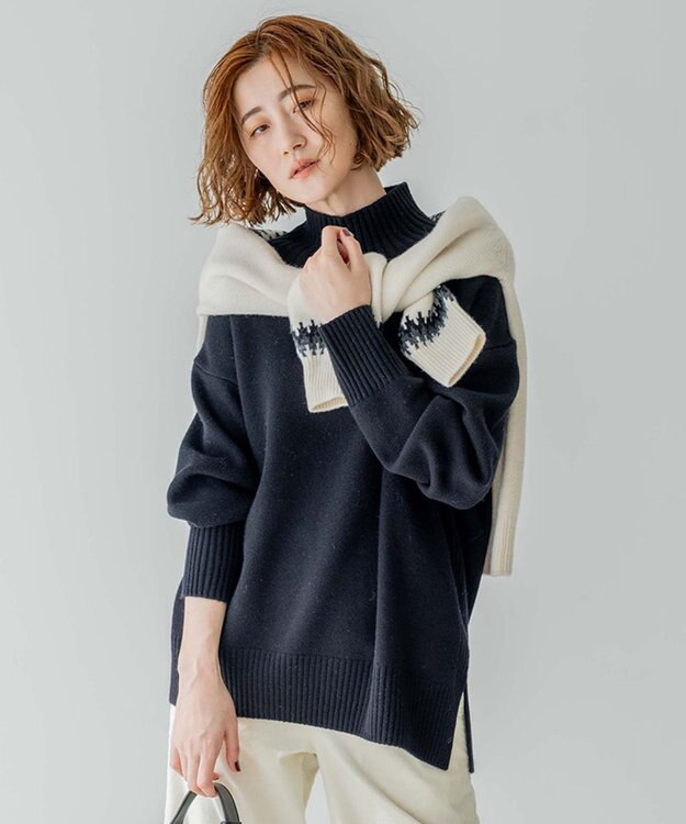 洗える】ウールカシミヤ ハイネック ニット / 23区 S | ファッション