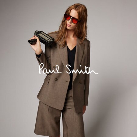 Paul Smith ポールスミス ソリッドジャガードステッチニットスカート