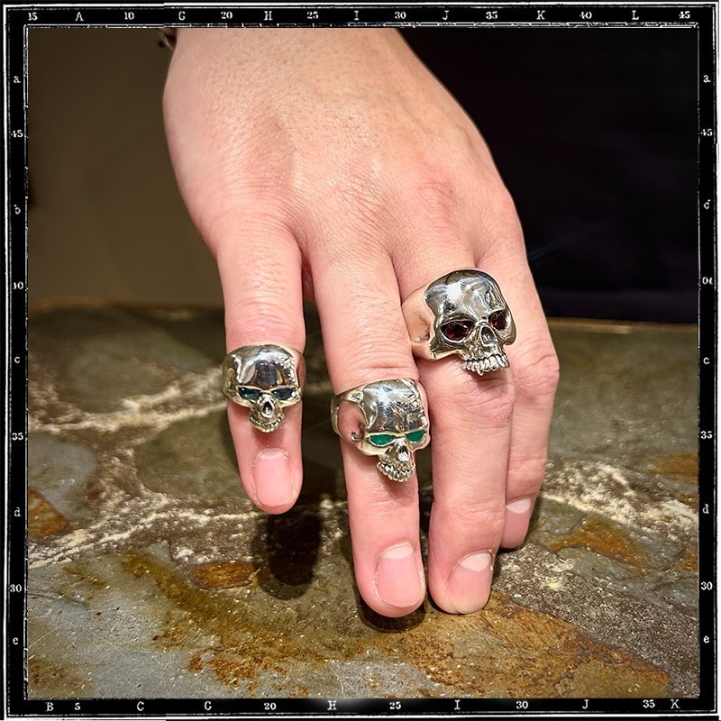 Custom Evil Skull Ring - Mini