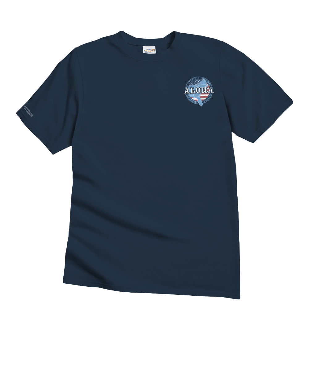 Aloha Stronger Together T-Shirt | Men's Navy Blue Crewneck
