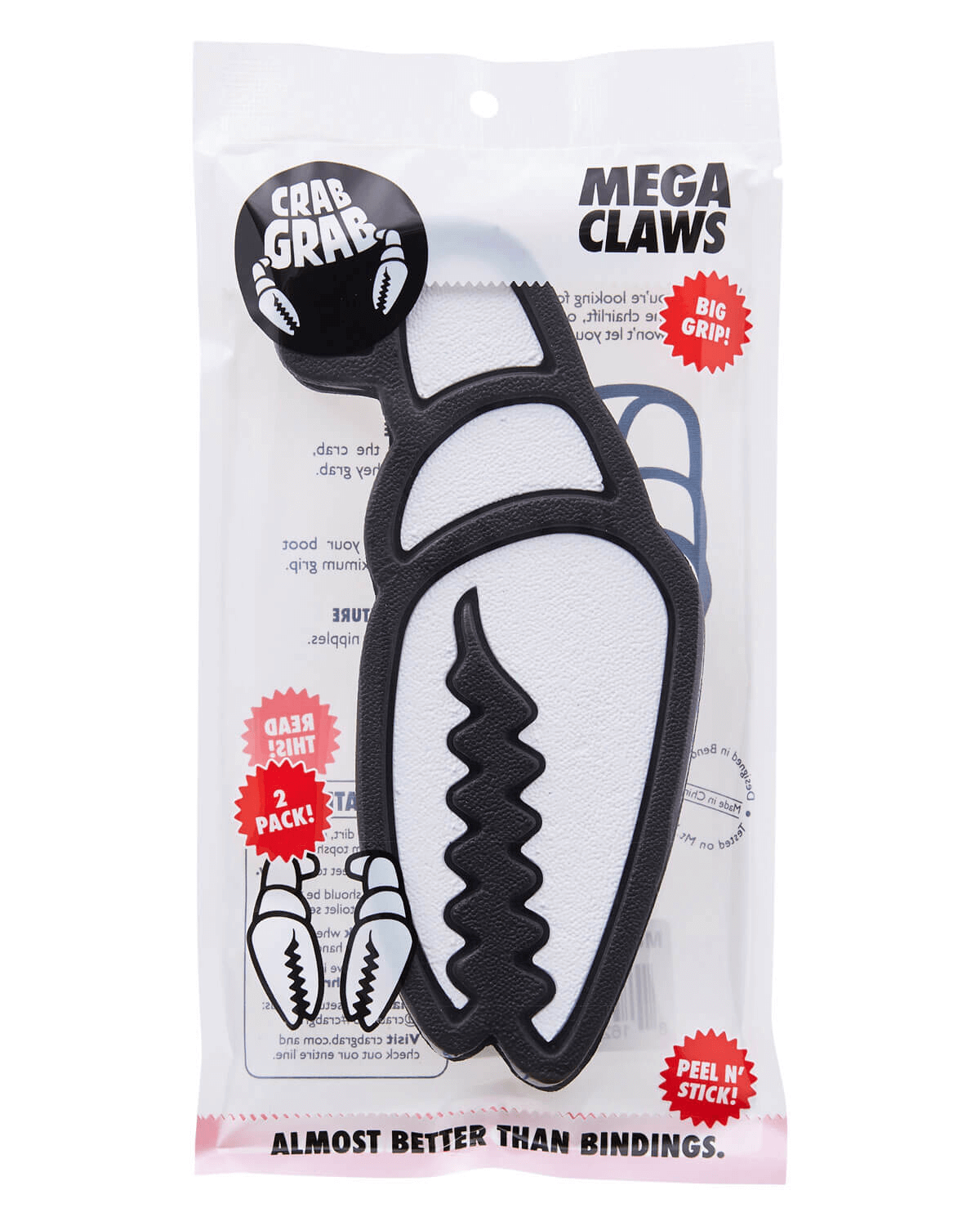 Mega Claw snowboard traction stomp pad - Crab Grab